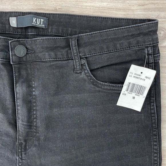 KUT from the Kloth High Rise Skinny Jean Size 16 - Picture 2 of 5